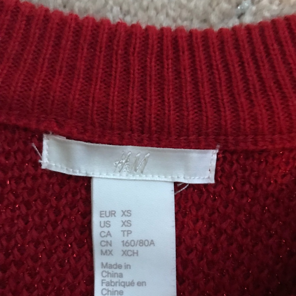 H&M Ombré Red Pullover - Picture 4 of 4
